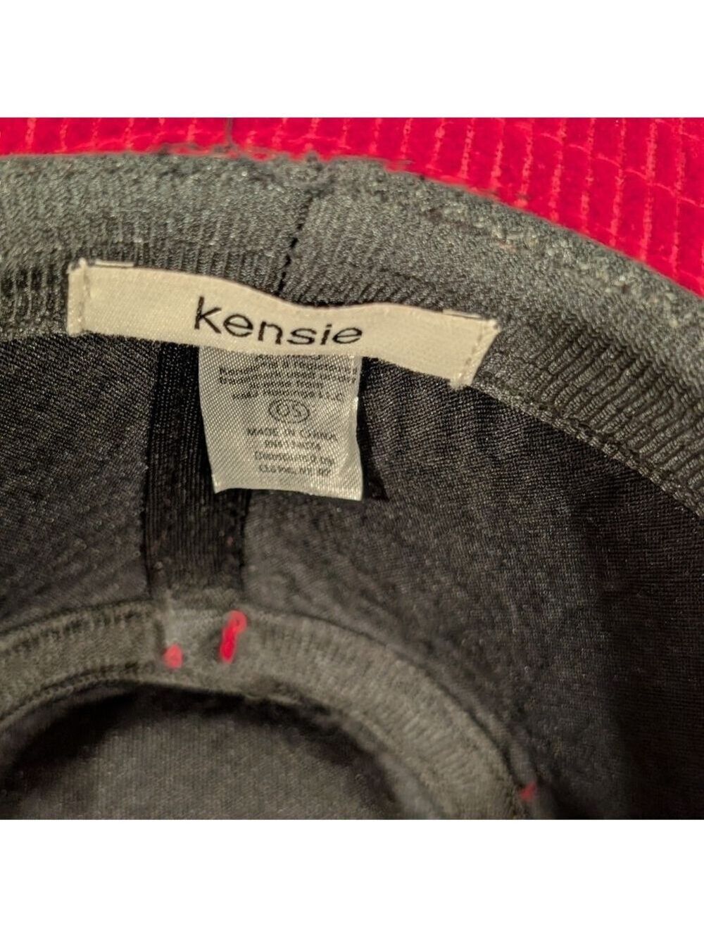 Kensie NWT Red corduroy Fedora ,3"Brim ,leather band . - Picture 4 of 6